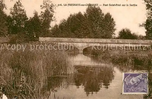 AK / Ansichtskarte Fresnaye sur Chedouet_La Pont Saint Pul sur la Sarthe Fresnaye sur Chedouet_La