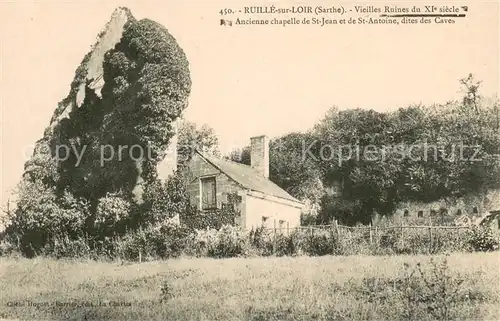 AK / Ansichtskarte Ruille sur Loir Vieilles Ruines  Ruille sur Loir