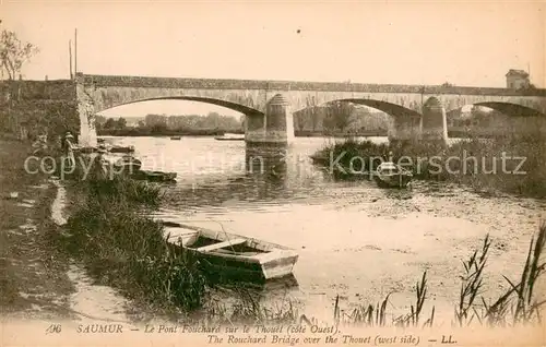 AK / Ansichtskarte Saumur Pont Fouchard sur le Thouet Saumur