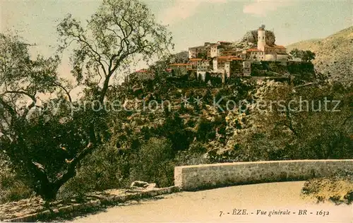 AK / Ansichtskarte Eze_Alpes Maritimes Panorama Eze_Alpes Maritimes
