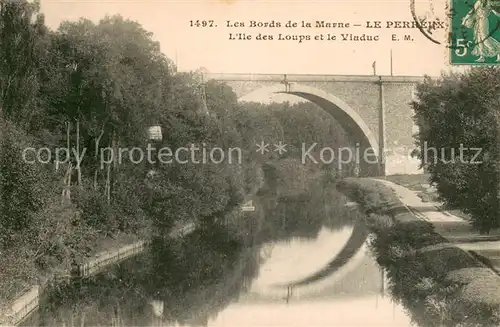 AK / Ansichtskarte Le_Perreux sur Marne Les Bords Viaduc Le_Perreux sur Marne
