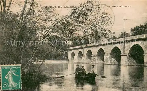 AK / Ansichtskarte Olivet_Loiret Bords Pont  Olivet Loiret