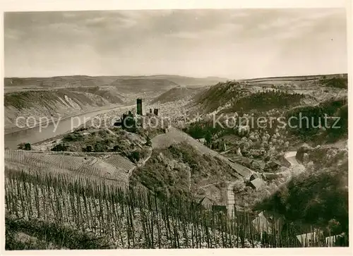 AK / Ansichtskarte Kobern Gondorf mit Niederburg Moseltal bis Niederfell Kobern Gondorf