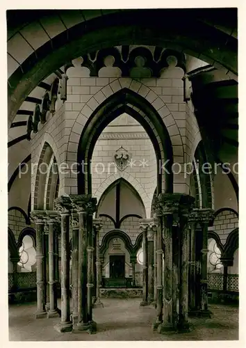 AK / Ansichtskarte Kobern Gondorf Oberburg Matthiaskapelle Kobern Gondorf