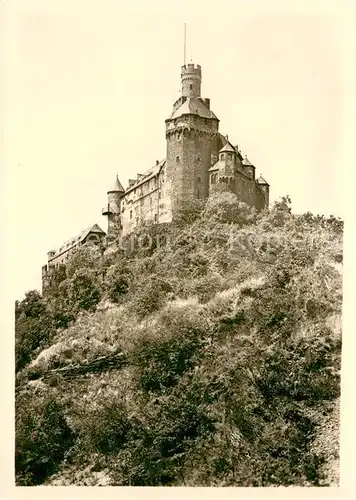 AK / Ansichtskarte Braubach_Rhein Die Marksburg Braubach Rhein