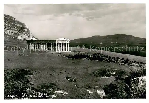 AK / Ansichtskarte Segesta Dintorni del Tempio Segesta