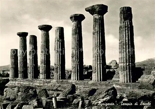AK / Ansichtskarte Agrigento Tempio di Ercole Agrigento