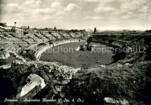 AK / Ansichtskarte Siracusa Anfiteatro Romano Siracusa