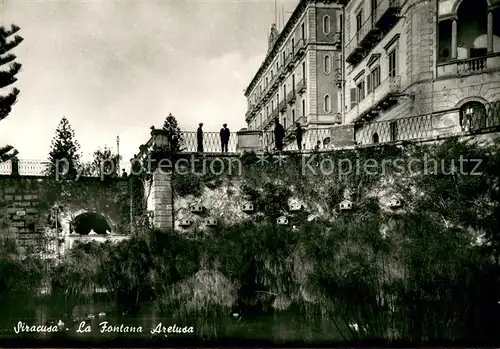 AK / Ansichtskarte Siracusa La Fontana Aretusa Siracusa