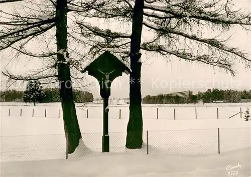 AK / Ansichtskarte Woerishofen Blick von der Mindelheimer Strasse zum LVA Sanatorium Woerishofen