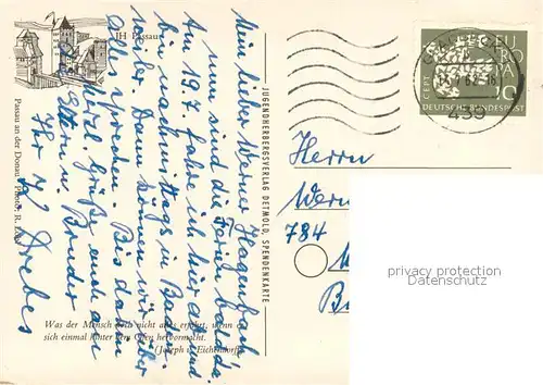 AK / Ansichtskarte Passau Panorama Passau