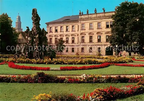 AK / Ansichtskarte Erlangen Schloss mit Park Erlangen