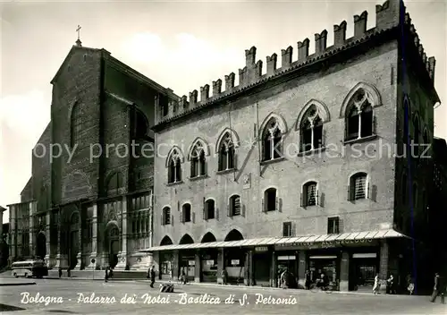 AK / Ansichtskarte Bologna Palazzo dei Notai Basilica di San Petronio Bologna