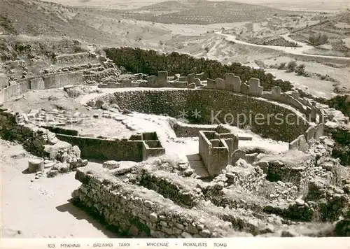 AK / Ansichtskarte Mycenae Royalists Tomb Mycenae