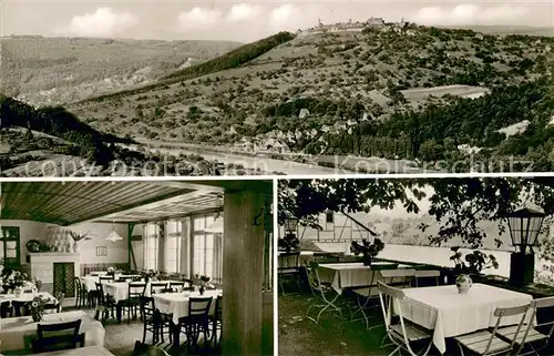 AK / Ansichtskarte Rainbach_Neckargemuend Panorama Gasthaus Neckartal Terrasse Rainbach Neckargemuend