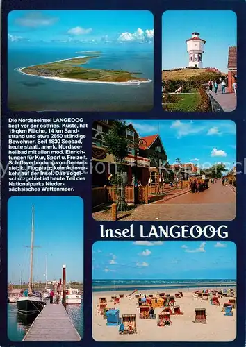 AK / Ansichtskarte Chronik AK Insel Langeoog  