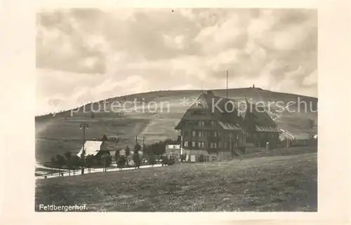 AK / Ansichtskarte Feldberg_Schwarzwald Gasthof Feldbergerhof Feldberg Schwarzwald