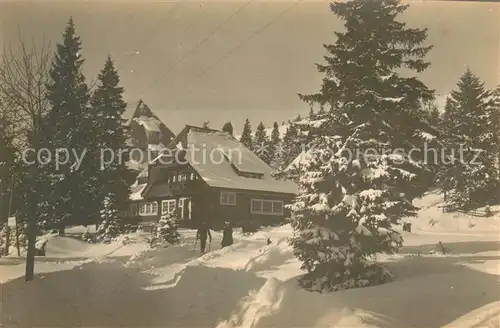AK / Ansichtskarte Feldberg_Schwarzwald Winteridyll Feldberg Schwarzwald