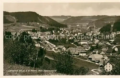 AK / Ansichtskarte Lenzkirch Panorama Lenzkirch