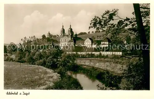 AK / Ansichtskarte Schoental_Jagst Kloster Schoental_Jagst