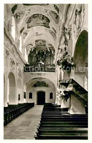 AK / Ansichtskarte Ochsenhausen Klosterkirche Grosse Gabler Orgel Ochsenhausen