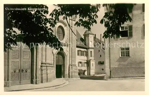 AK / Ansichtskarte Ochsenhausen Klosterkirche Ochsenhausen