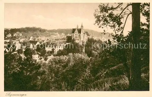 AK / Ansichtskarte Sigmaringen Panorama Sigmaringen