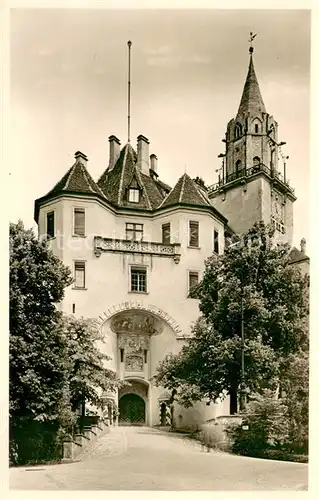 AK / Ansichtskarte Sigmaringen Schlosstor Sigmaringen