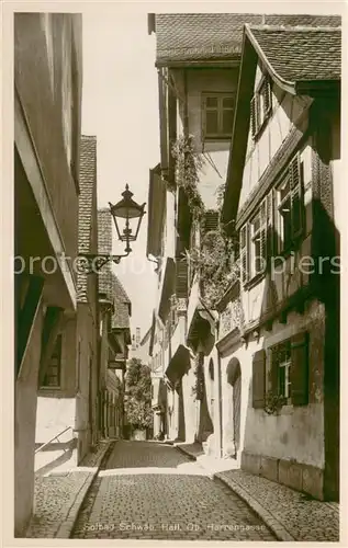 AK / Ansichtskarte Schwaebisch_Hall Obere Herrengasse Schwaebisch Hall