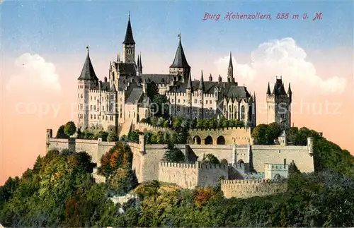 AK / Ansichtskarte Hechingen Burg Hohenzollern Hechingen