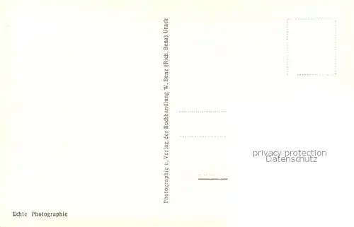 AK / Ansichtskarte Urach_Schwarzwald Marktbrunnen Urach Schwarzwald