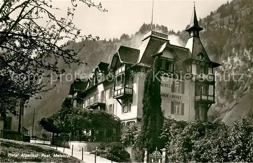 AK / Ansichtskarte Melchtal Hotel Alpenhof Post Melchtal