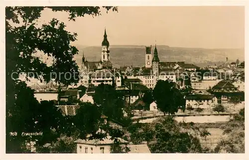 AK / Ansichtskarte Frauenfeld Panorama Frauenfeld