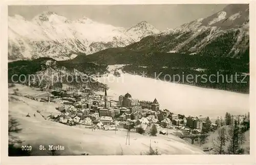 AK / Ansichtskarte St_Moritz_GR Panorama St_Moritz_GR