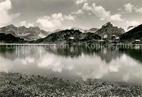 AK / Ansichtskarte Truebsee_OW Panorama Truebsee_OW