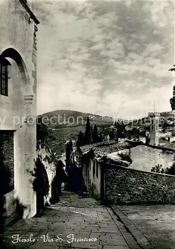 AK / Ansichtskarte Fiesole Via San Francesco Fiesole