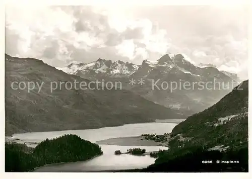 AK / Ansichtskarte Silvaplana_GR Panorama Silvaplana_GR
