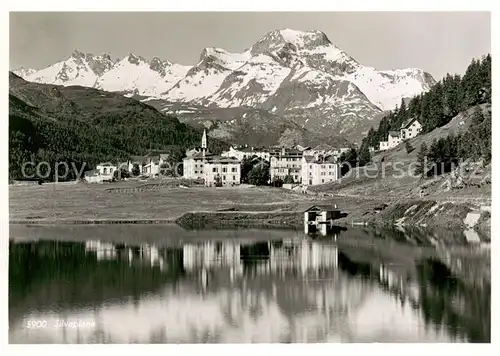 AK / Ansichtskarte Silvaplana_GR Panorama Silvaplana_GR