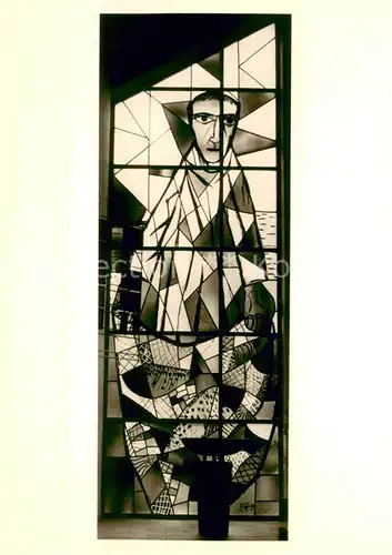 AK / Ansichtskarte Kattenhorn_oehningen Ev Kirchengemeinde Petrus Kirche Glasmalerei Fischzug des Petrus Kattenhorn oehningen