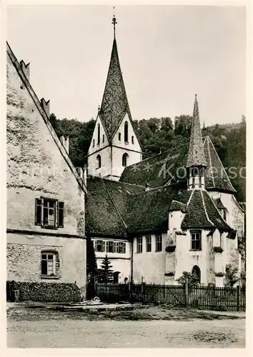 AK / Ansichtskarte Blaubeuren Ehem Benediktinerkloster Ev Stift Brunnenkapelle Blaubeuren