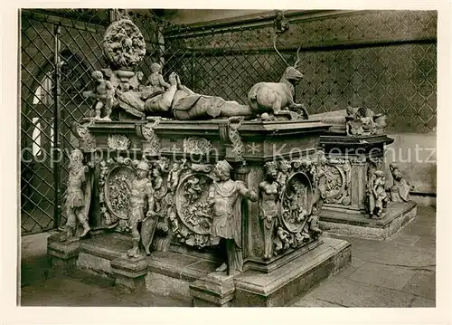 AK / Ansichtskarte Tuebingen_Neckar Stiftskirche Grabmal Herzog Ludwig von Wuerttemberg Tumba aus Alabaster 