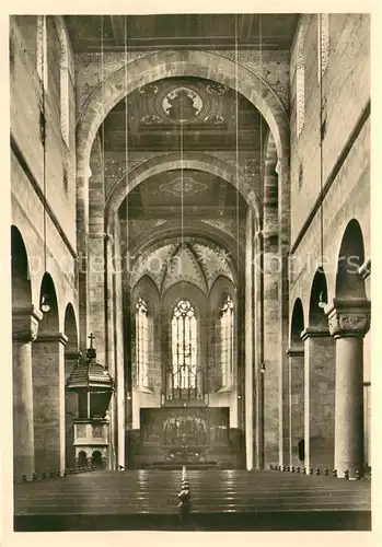 AK / Ansichtskarte Alpirsbach Kirche des ehem Benediktinerklosters Blick in den Chor Alpirsbach