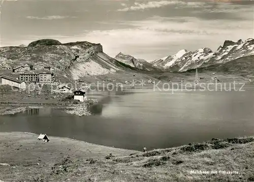 AK / Ansichtskarte Melchsee Frutt mit Titliskette Melchsee Frutt