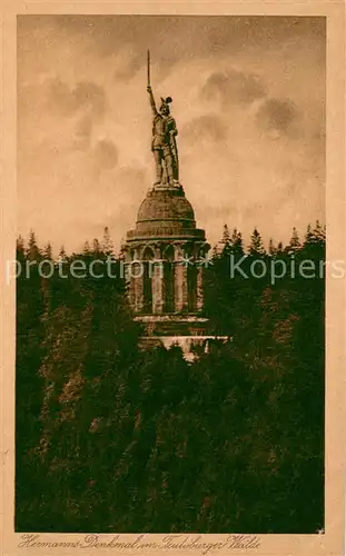 AK / Ansichtskarte Detmold Hermannsdenkmal Teutoburger Wald Detmold