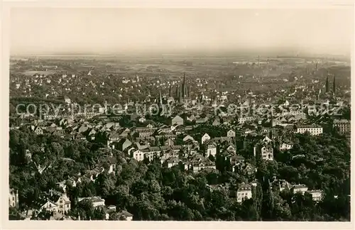 AK / Ansichtskarte Wiesbaden Panorama Blick vom Neroberg Wiesbaden