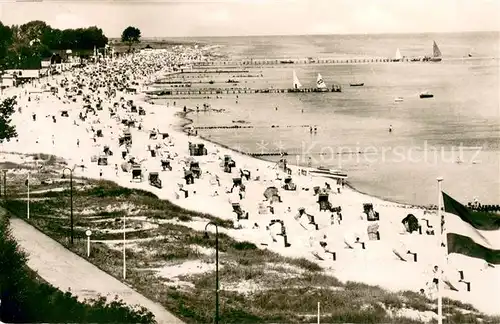 AK / Ansichtskarte Groemitz_Ostseebad Strandleben Groemitz_Ostseebad