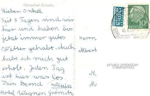 AK / Ansichtskarte Groemitz_Ostseebad Strandleben Groemitz_Ostseebad