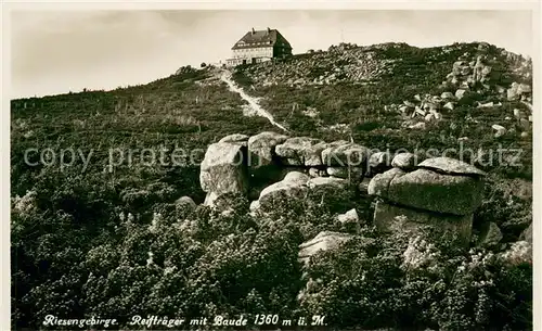 AK / Ansichtskarte Schreiberhau_Niederschlesien Reiftraegerbaude Riesengebirge Schreiberhau