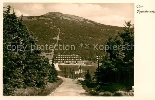 AK / Ansichtskarte Spindlermuehle_Spindleruv_Mlyn Kleine Sturmhaube mit Spindlerbaude Spindlerpass Riesengebirge Silesia Karte Nr. 3272 Spindlermuehle_Spindleruv