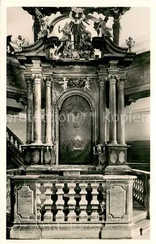 AK / Ansichtskarte Worms_Rhein Dreifaltigkeitskirche Altar Worms Rhein